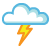 It is forecast to be Chance of a Thunderstorm at 7:00 PM CDT on November 01, 2016