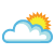 It is forecast to be Partly Cloudy at 7:00 PM CDT on March 29, 2016